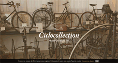 Desktop Screenshot of ciclocollection.it