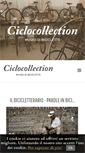 Mobile Screenshot of ciclocollection.it
